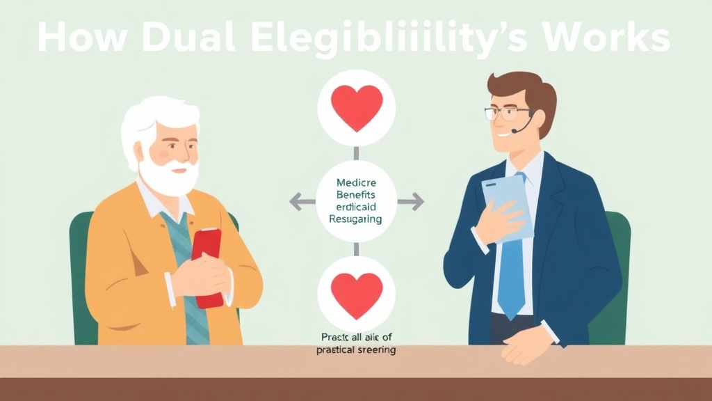 Practical checklist visual for how Dual Eligibility Works: Medicare and Medicaid Together