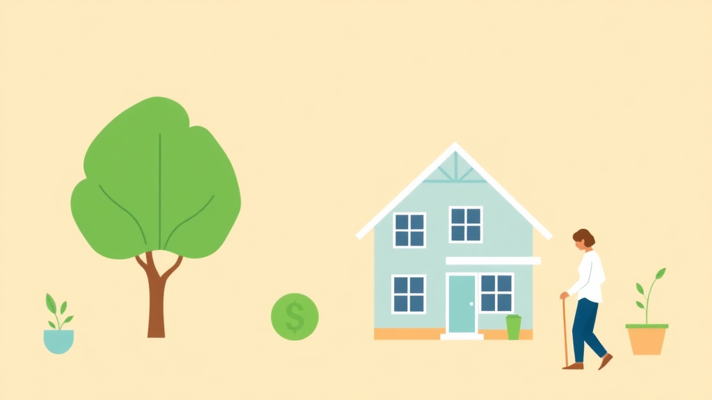 A professional illustration depicting how Rent and Mortgage Payments Affect Your Benefits