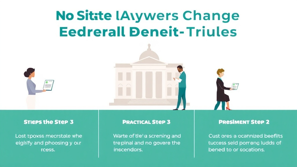 Process flow illustration for putting how State Waivers Change Federal Benefit Rules into action