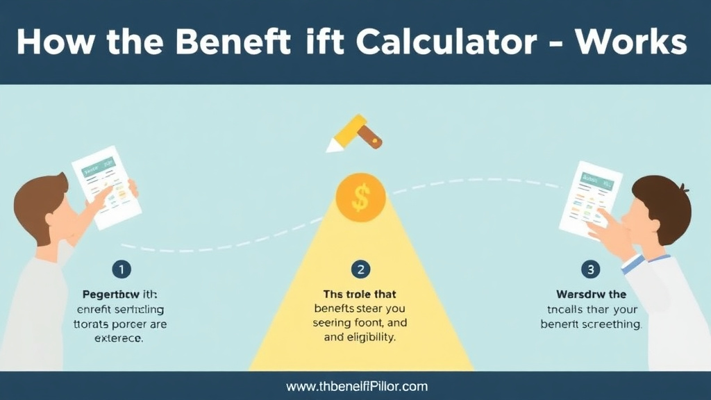 Hands-on guide visualization for how the Benefit Cliff Calculator Works
