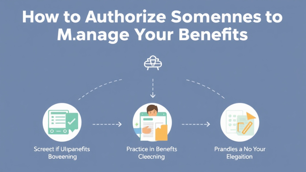Hands-on guide visualization for authorize Someone to Manage Your Benefits