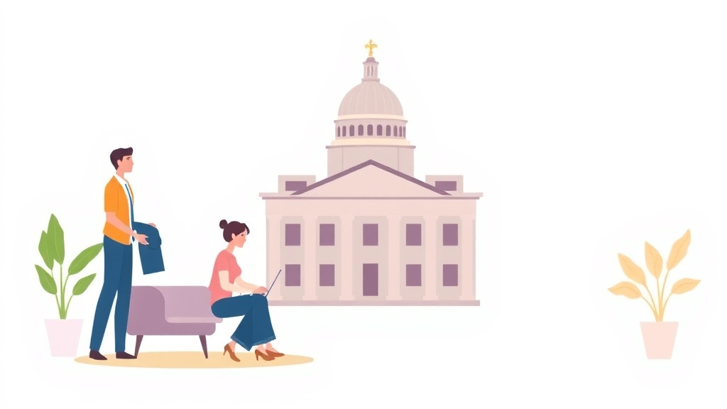 A professional illustration depicting estimate Your Benefit Amount Before Applying