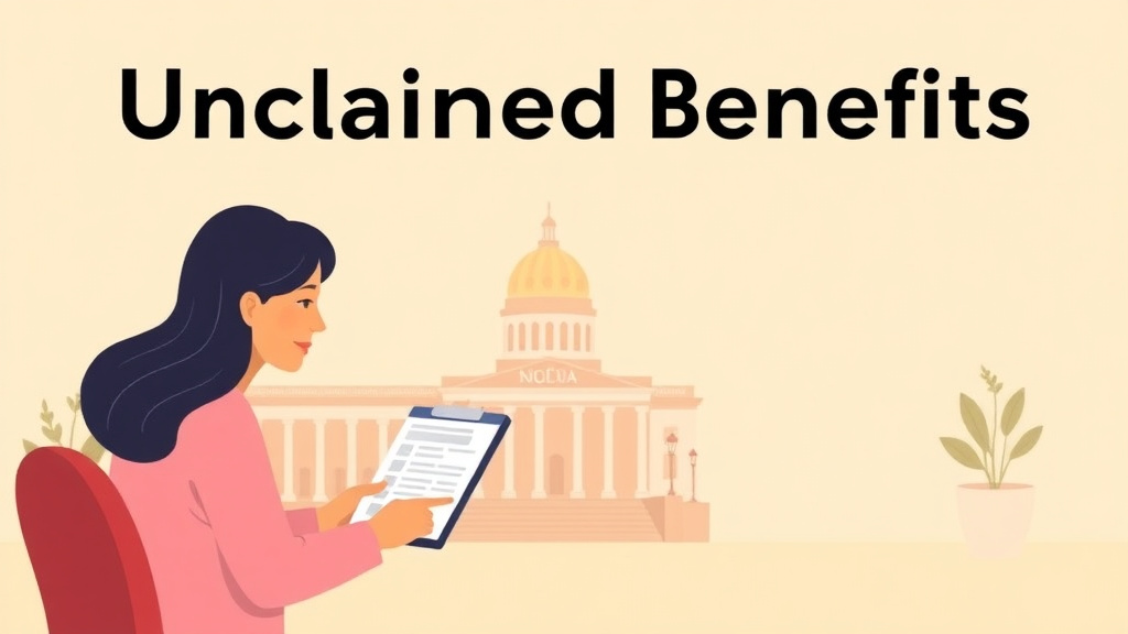 An informative visual explaining find Unclaimed Benefits You May Be Missing for beginners and professionals