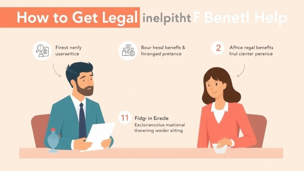 Process flow illustration for putting get Free Legal Help With Benefit Issues into action