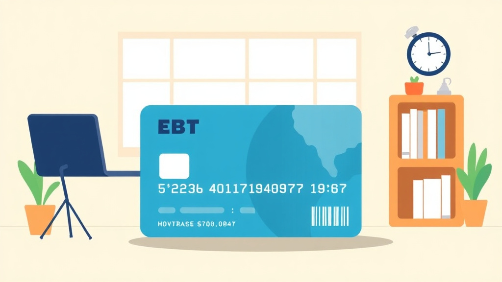 Illustration breaking down the fundamentals of replace a Lost or Stolen EBT Card