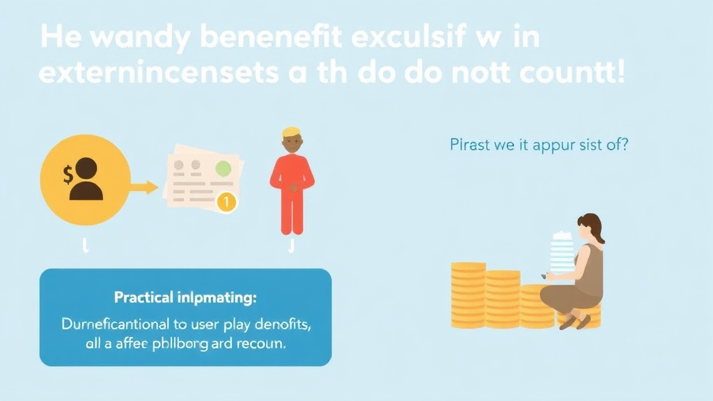 Step-by-step visual guide for implementing what Are Benefit Exclusions? Income and Assets That Do Not Count