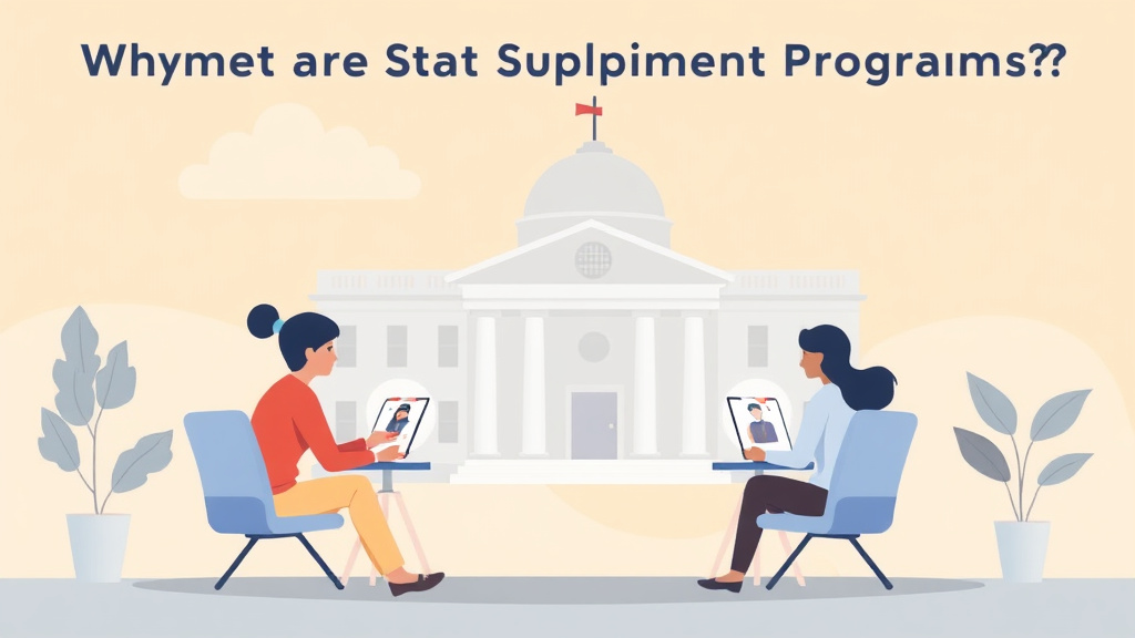 Clear illustration of what Are State Supplement Programs? with supporting details