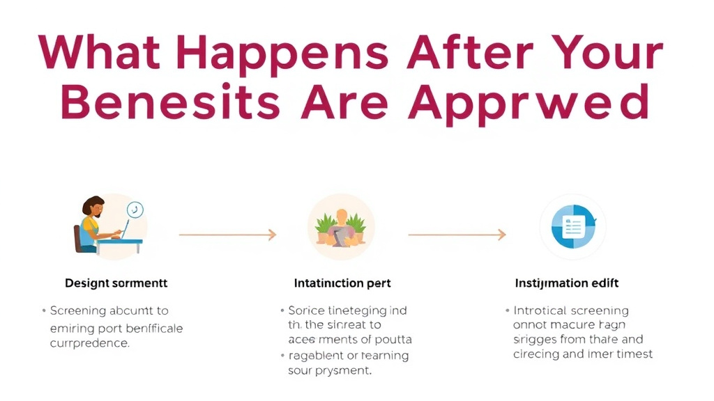 Real-world application diagram for what Happens After Your Benefits Are Approved?
