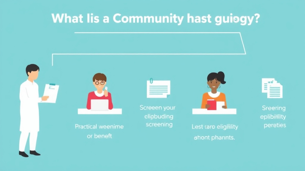 Action-oriented illustration showing how to apply a Community Action Agency?