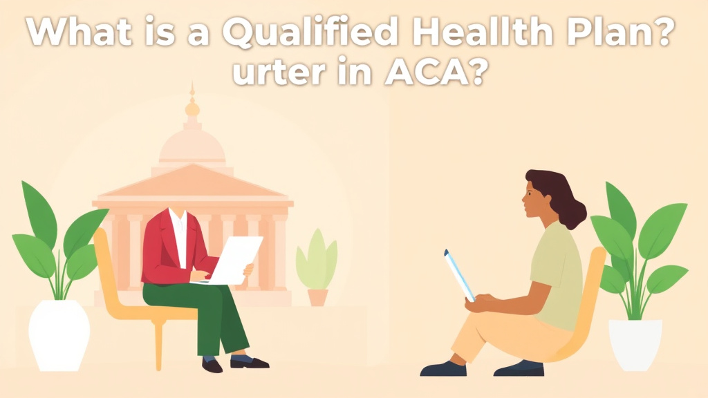 A professional illustration depicting a Qualified Health Plan Under the ACA?