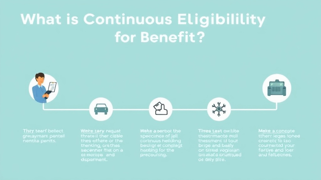 Practical workflow diagram for continuous Eligibility for Benefits?