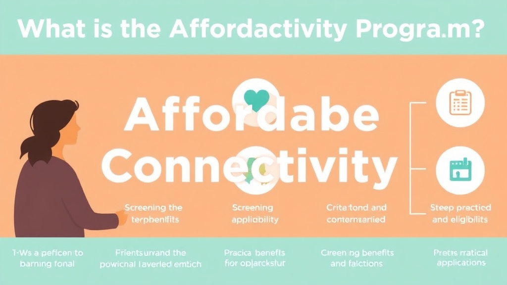 Action-oriented illustration showing how to apply the Affordable Connectivity Program?