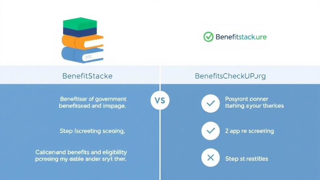 Step-by-step visual guide for implementing benefitStack vs BenefitsCheckUp.org: Full Comparison