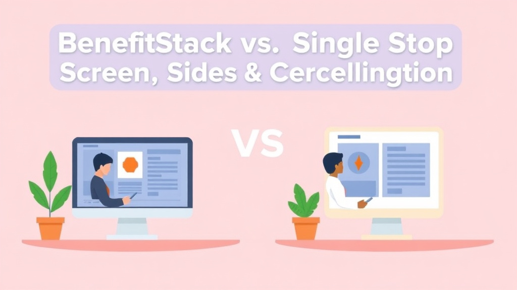 Detailed visual representation of benefitStack vs Single Stop: Screening Tool Comparison