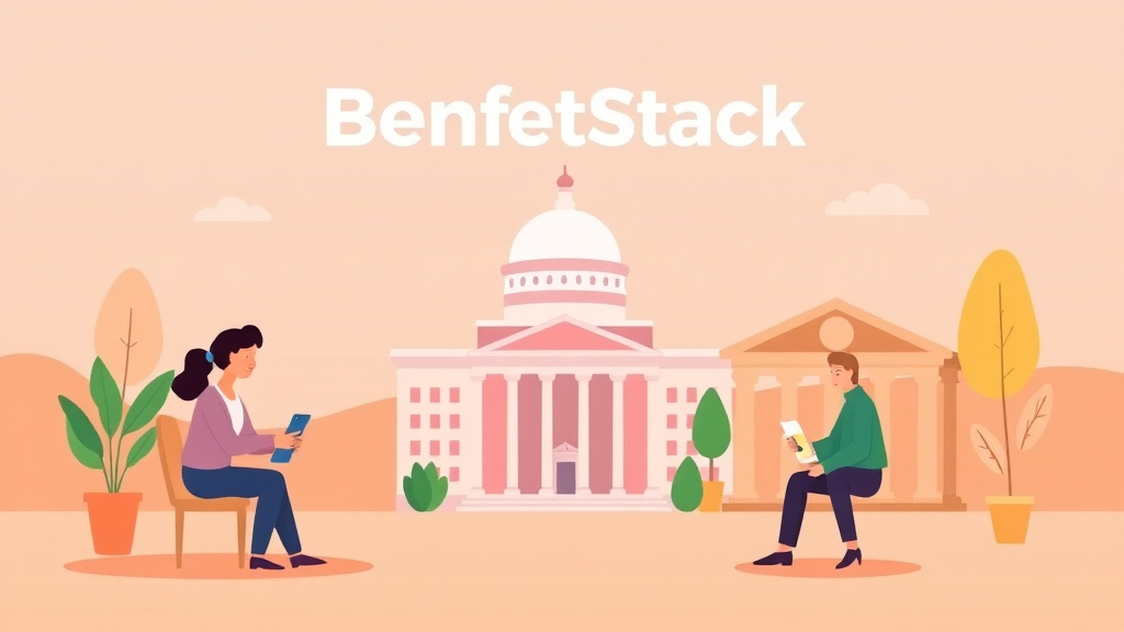 A professional illustration depicting benefitStack vs Springboard Benefits: Which Is More Complete?