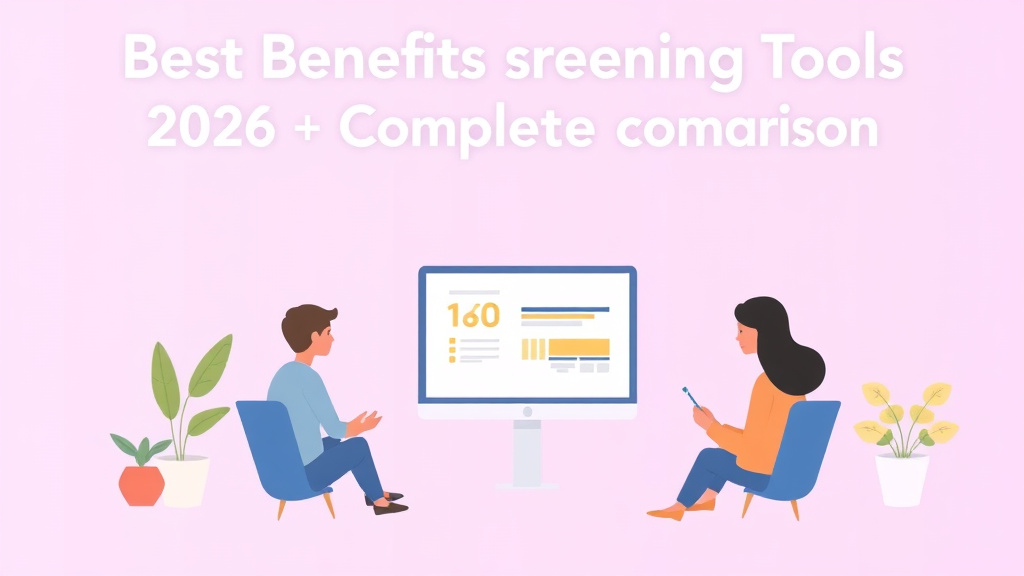 A professional illustration depicting best Benefits Screening Tools 2026: Complete Comparison