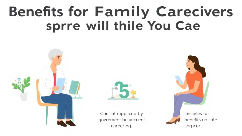 Real-world application diagram for benefits for Family Caregivers: Support While You Care