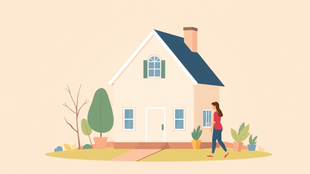 Conceptual diagram showing how benefits for Homeowners in Financial Hardship works in practice