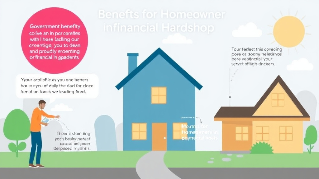 Step-by-step visual guide for implementing benefits for Homeowners in Financial Hardship