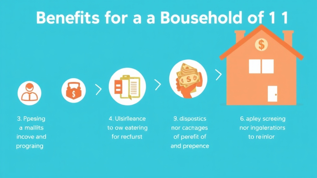 Implementation roadmap for benefits for a Household of 1: Income Limits and Programs with actionable steps