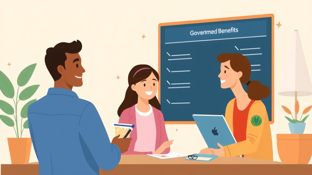 Detailed visual representation of benefits for Military Families: Tricare, BAH, and More