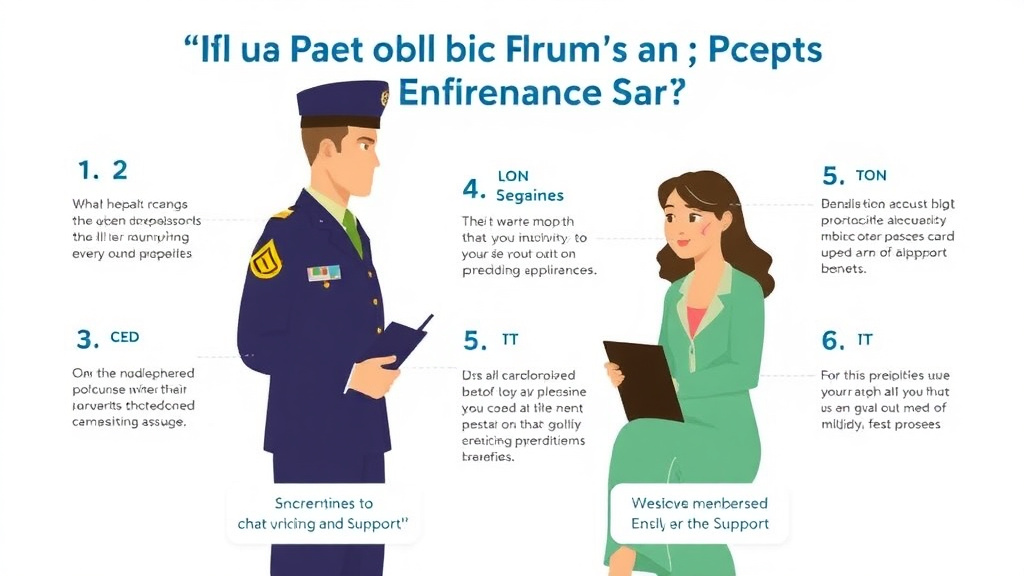 Step-by-step visual guide for implementing benefits for Military Spouses: Employment and Support
