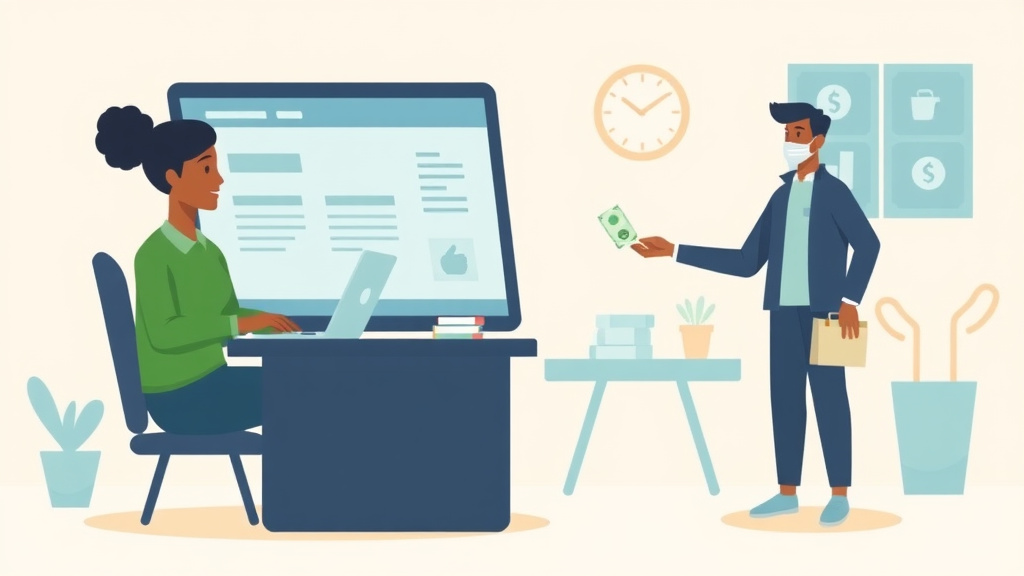 Clear illustration of benefits for Minimum Wage Workers: Stretching Your Income with supporting details