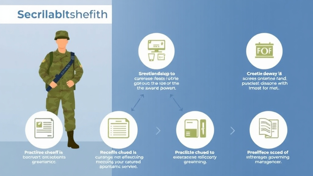 Practical checklist visual for benefits for National Guard Members: Federal and State