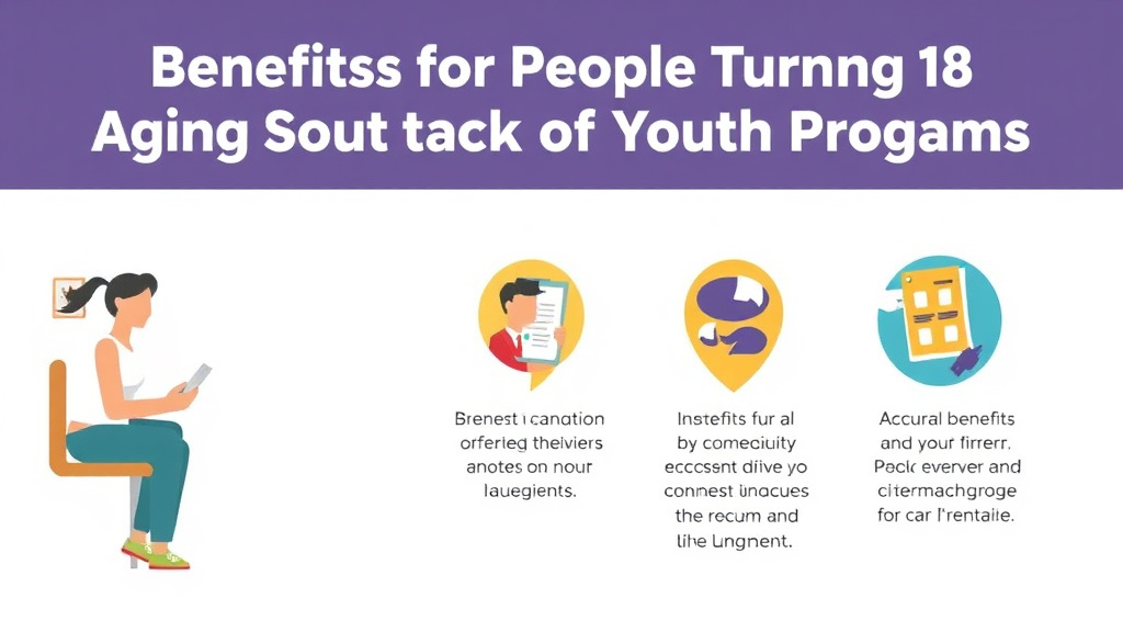 Implementation roadmap for benefits for People Turning 18: Aging Out of Youth Programs with actionable steps