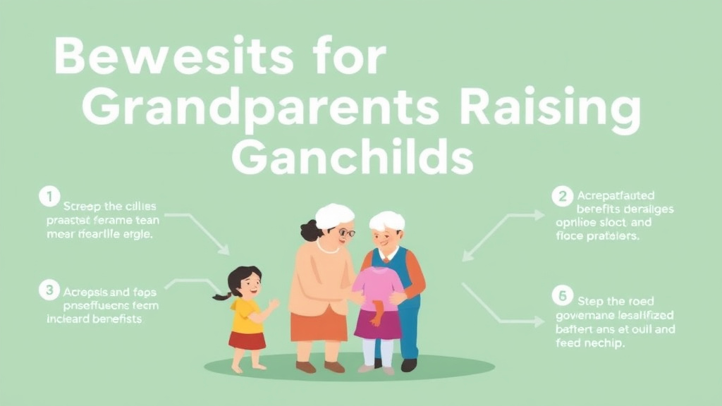 Practical workflow diagram for benefits for Grandparents Raising Grandchildren