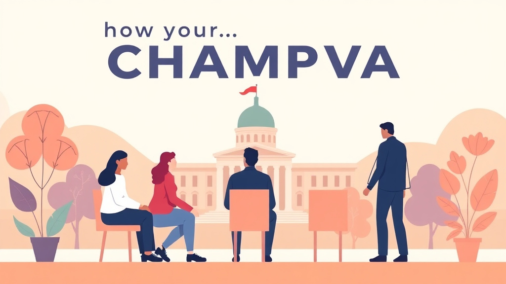 Detailed visual representation of apply for CHAMPVA Veteran Family Healthcare