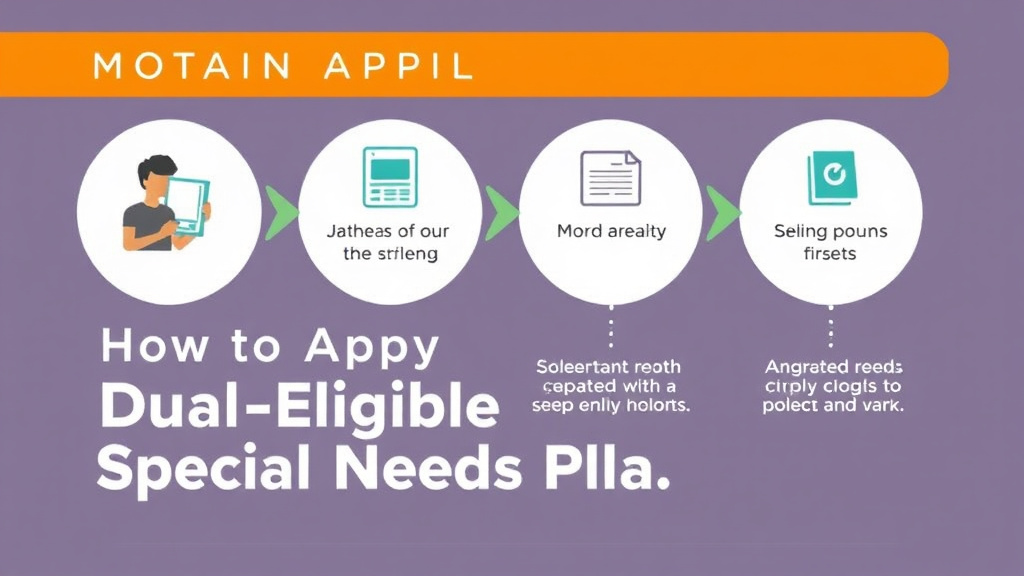 Real-world application diagram for apply for Dual Eligible Special Needs Plans