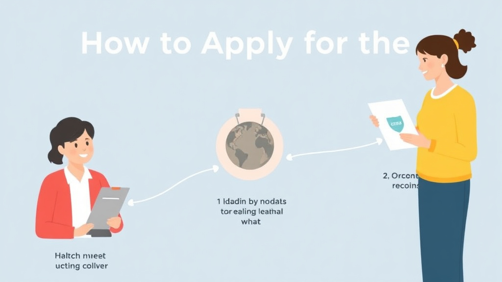 Process flow illustration for putting apply for the Earned Income Tax Credit into action