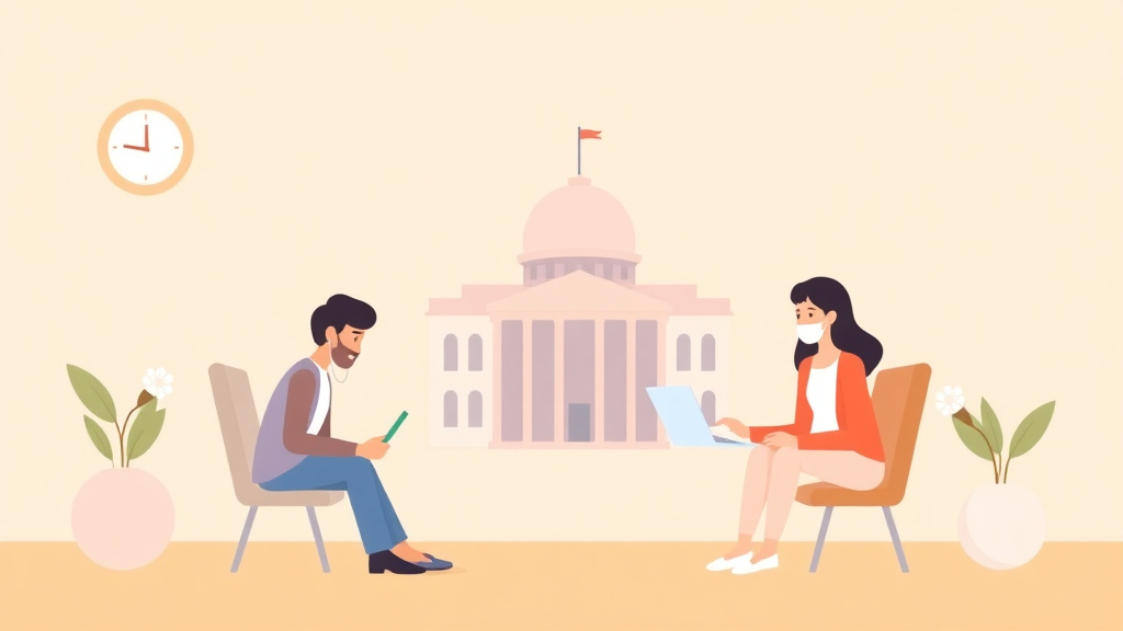 Conceptual diagram showing how apply for Emergency Medicaid works in practice