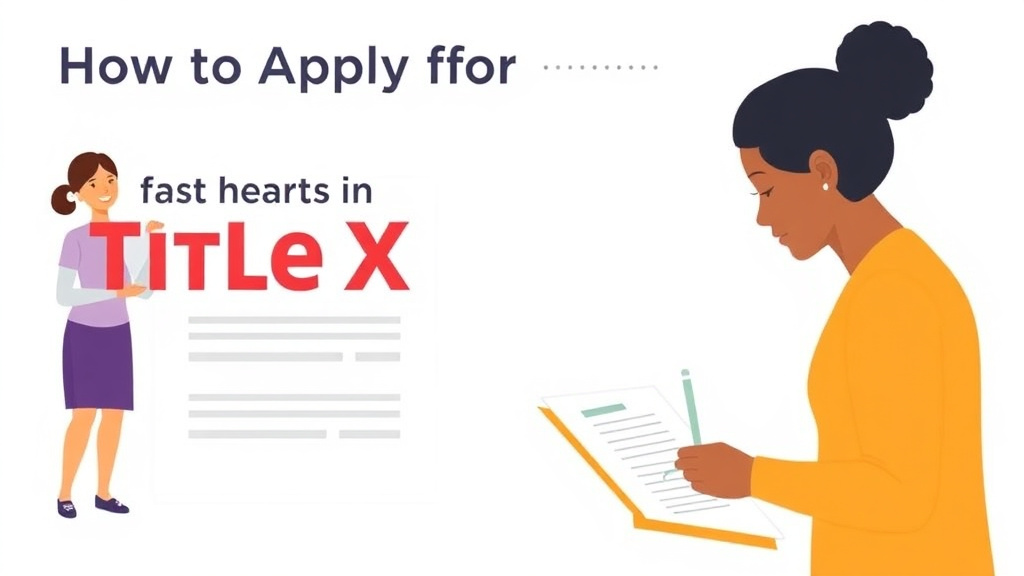 Practical workflow diagram for apply for Title X Family Planning Services