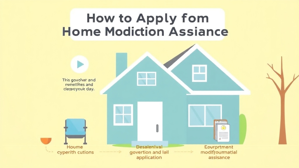 Hands-on guide visualization for apply for Home Modification Assistance