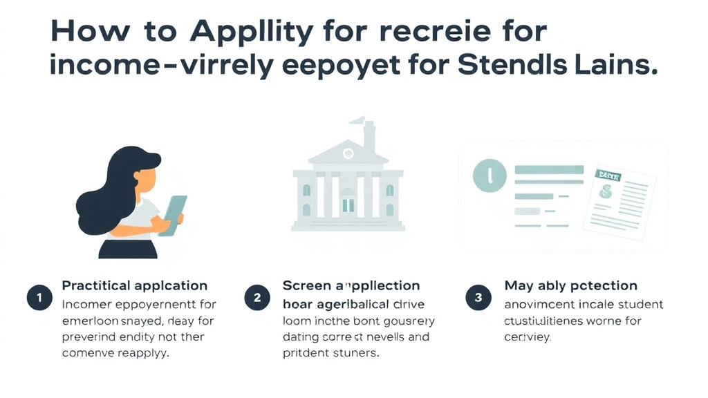 Practical workflow diagram for apply for Income-Driven Repayment for Student Loans