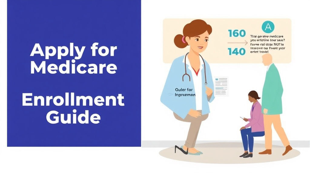 Practical workflow diagram for apply for Medicare: Enrollment Guide