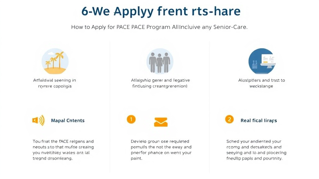 Practical checklist visual for apply for the PACE Program: All-Inclusive Senior Care