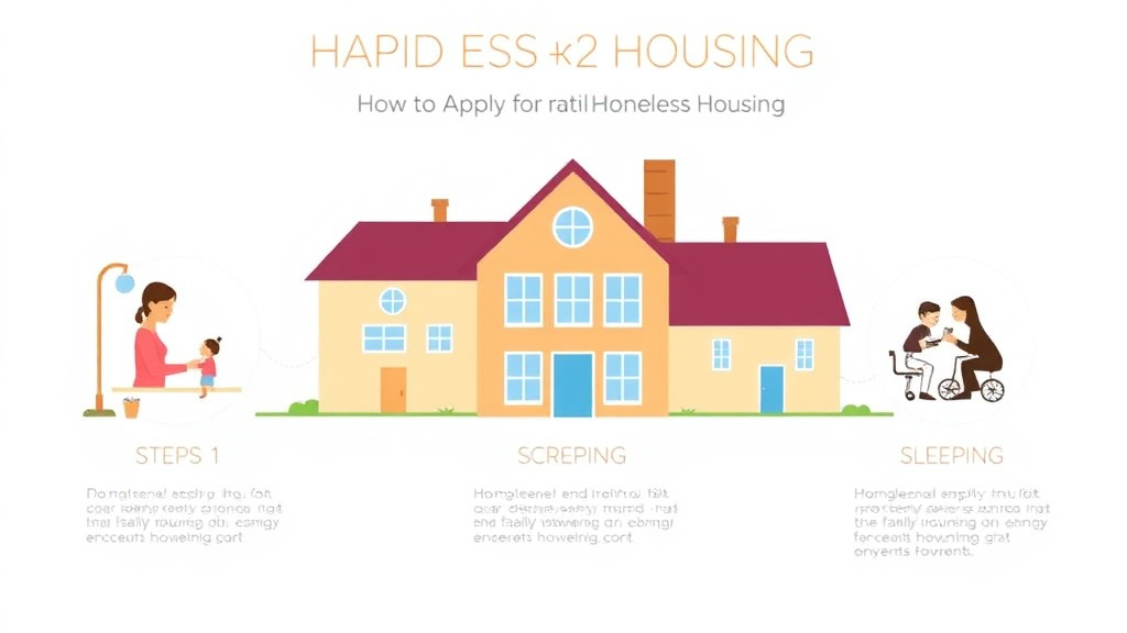 Practical workflow diagram for apply for Rapid Rehousing: Homeless Family Housing