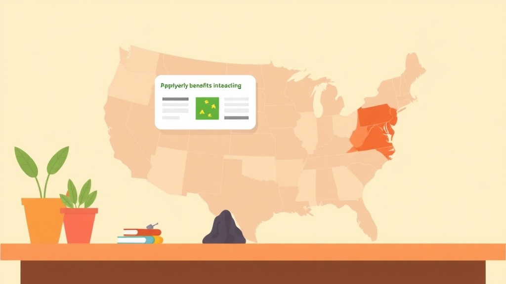 Educational graphic covering the essentials of apply for SNAP Online: State-by-State Links