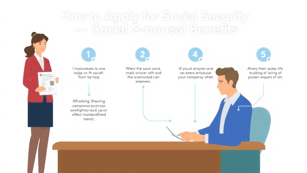 Real-world application diagram for apply for Social Security Spousal Benefits