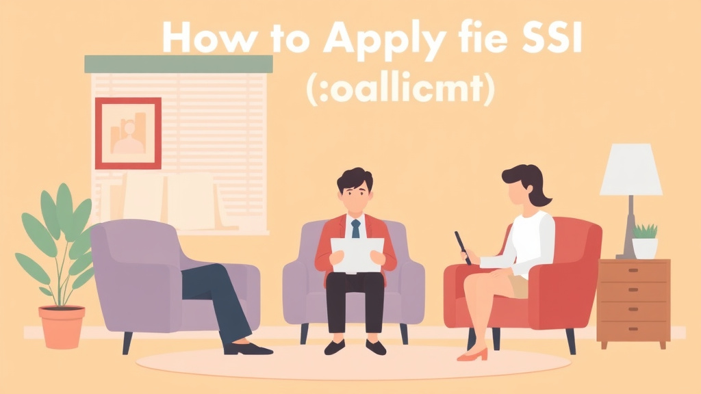 Detailed visual representation of apply for SSI: Supplemental Security Income Application