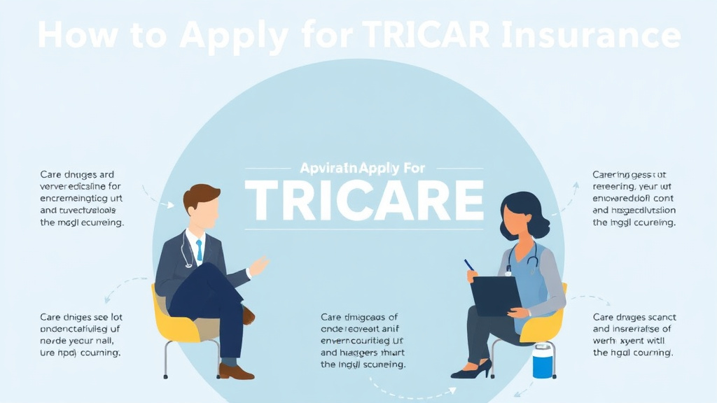 Implementation roadmap for apply for TRICARE Military Health Insurance with actionable steps
