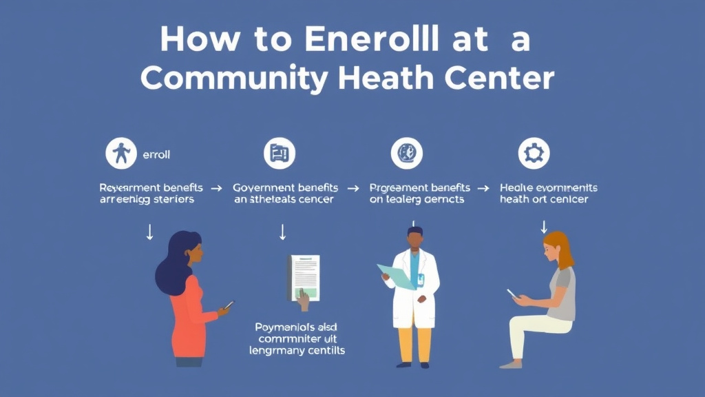 Practical workflow diagram for enroll at a Community Health Center