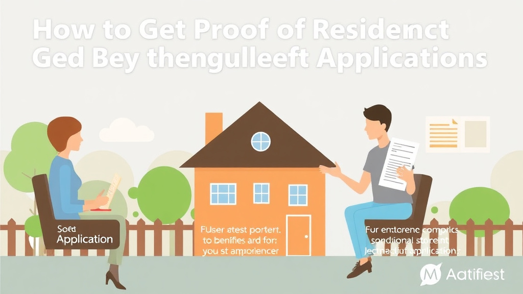 Implementation roadmap for get Proof of Residency for Benefit Applications with actionable steps