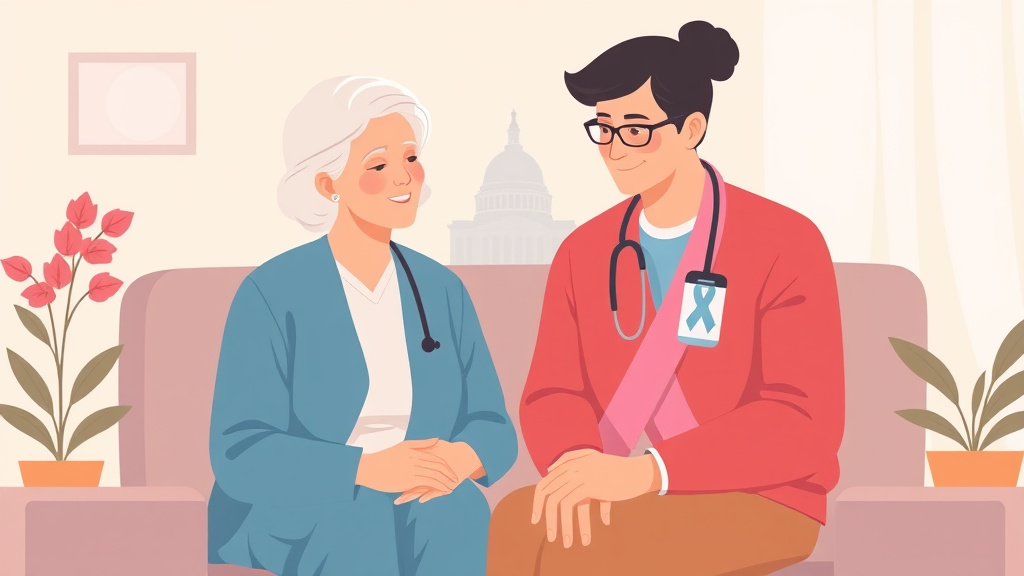 Educational graphic covering the essentials of benefits After a Cancer Diagnosis: Coverage and Support