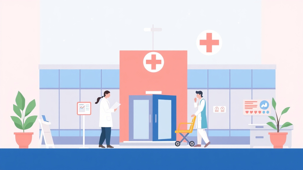 A professional illustration depicting benefits After a Medical Emergency: Hospital and Follow-Up Aid