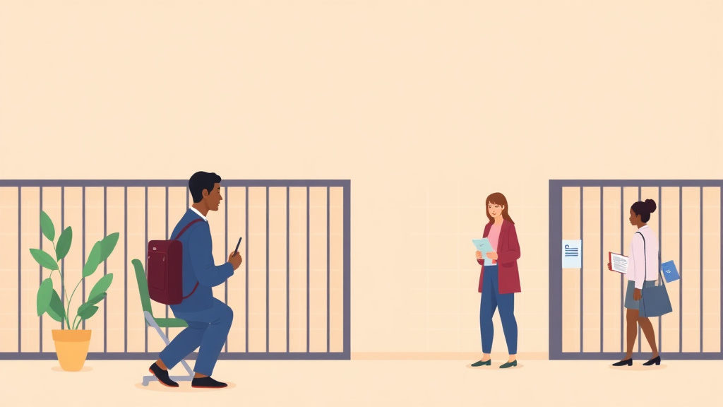 A professional illustration depicting benefits After Release From Prison: Reentry Guide