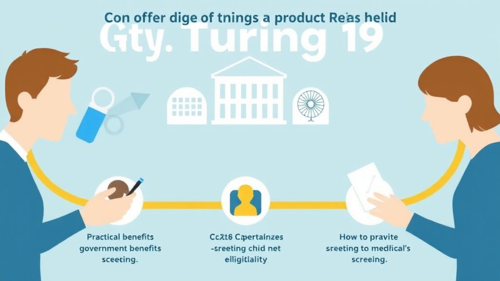 Real-world application diagram for how Turning 19 Affects Benefits: CHIP and Medicaid Changes